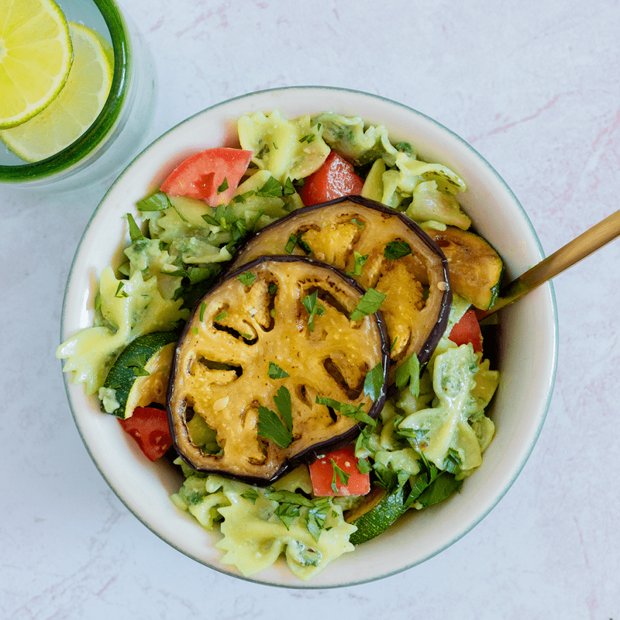 vegetable-pesto-pasta